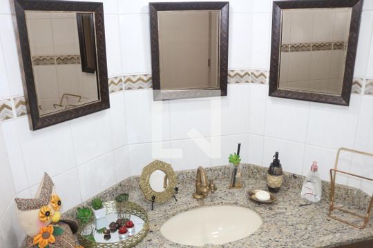 Lavabo de apartamento à venda com 4 quartos, 204m² em Barcelona, São Caetano do Sul