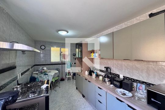 Cozinha e Área de Serviço de casa de condomínio à venda com 3 quartos, 150m² em Vargem Grande, Rio de Janeiro