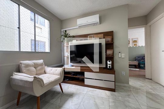 Sala de apartamento à venda com 2 quartos, 43m² em Santos Dumont, São Leopoldo