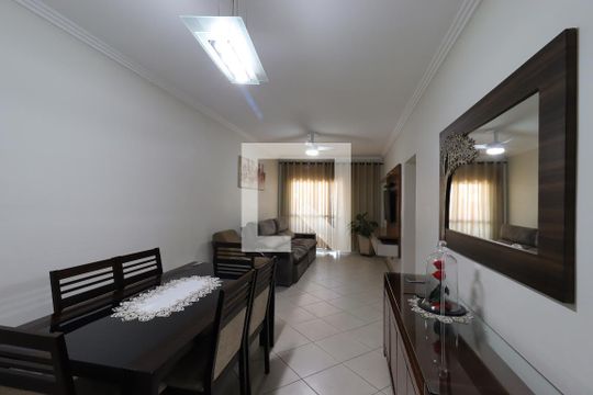 Sala de Jantar de apartamento à venda com 3 quartos, 90m² em Parque Industriario, Santo André
