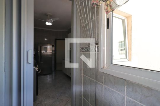 Área de Serviço de apartamento à venda com 3 quartos, 90m² em Parque Industriario, Santo André