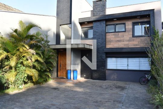 Garagem de casa de condomínio para alugar com 4 quartos, 319m² em Santa Cândida, Curitiba