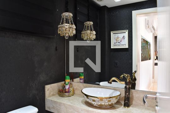 Lavabo  de casa de condomínio à venda com 4 quartos, 319m² em Santa Cândida, Curitiba