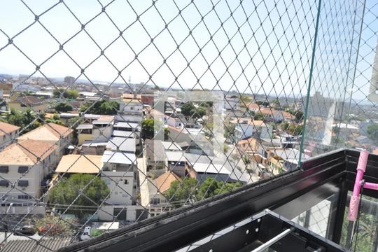 Varanda de apartamento à venda com 3 quartos, 68m² em Del Castilho, Rio de Janeiro