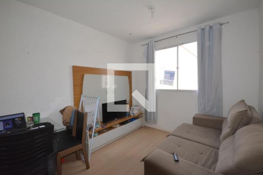 Sala de apartamento para alugar com 2 quartos, 40m² em Campo Grande, Rio de Janeiro