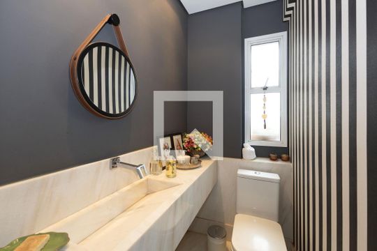 Lavabo de apartamento para alugar com 3 quartos, 148m² em Vila da Serra, Nova Lima