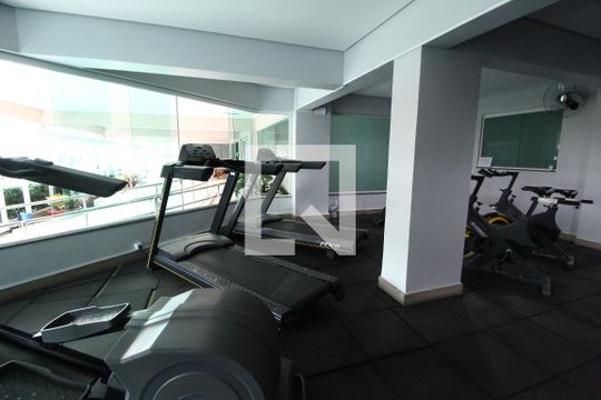 Área comum - Academia de apartamento para alugar com 1 quarto, 42m² em Centro, Uberlândia
