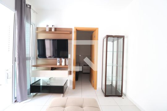 Sala de apartamento para alugar com 1 quarto, 42m² em Centro, Uberlândia