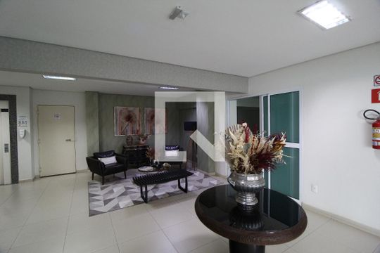 Hall social de apartamento para alugar com 1 quarto, 42m² em Centro, Uberlândia