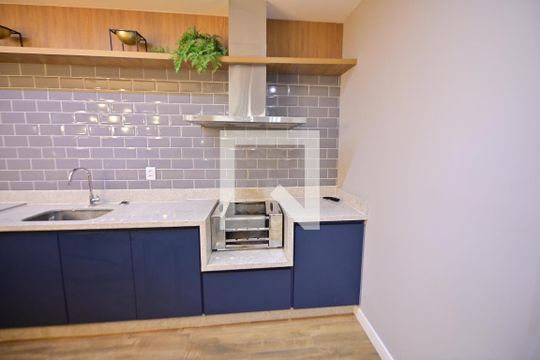 Área comum - Churrasqueira de apartamento para alugar com 1 quarto, 30m² em Setor Marista, Goiânia