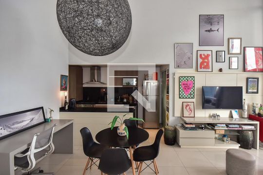 Sala de apartamento para alugar com 2 quartos, 92m² em Parque do Morumbi, São Paulo