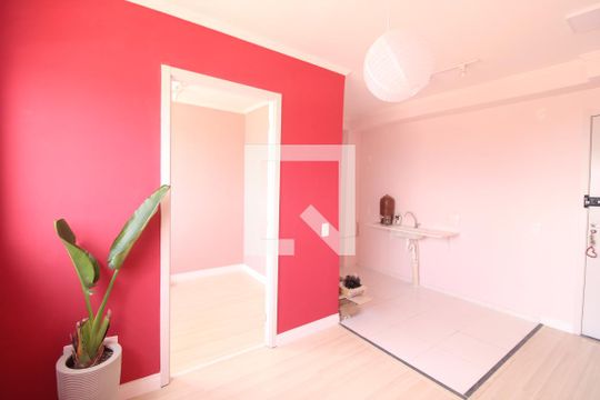 Sala de apartamento à venda com 2 quartos, 34m² em Veleiros, São Paulo