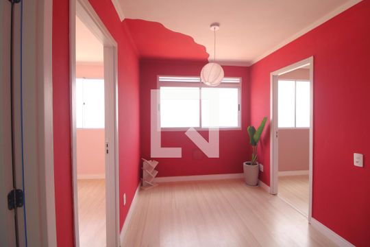 Sala de apartamento à venda com 2 quartos, 34m² em Veleiros, São Paulo