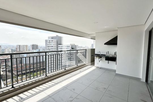 varanda de apartamento à venda com 3 quartos, 125m² em Quarta Parada, São Paulo
