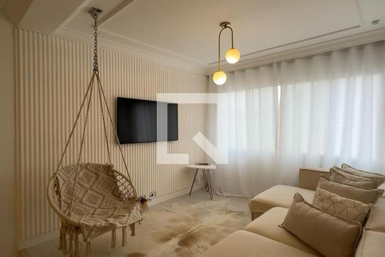 Sala de apartamento à venda com 3 quartos, 85m² em Demarchi, São Bernardo do Campo