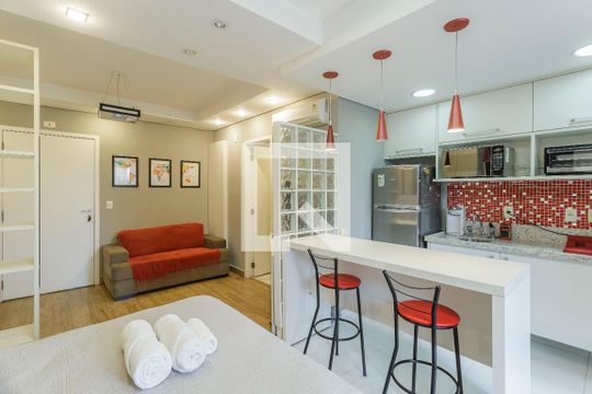 Studio de kitnet/studio à venda com 1 quarto, 50m² em Vila Olímpia, São Paulo