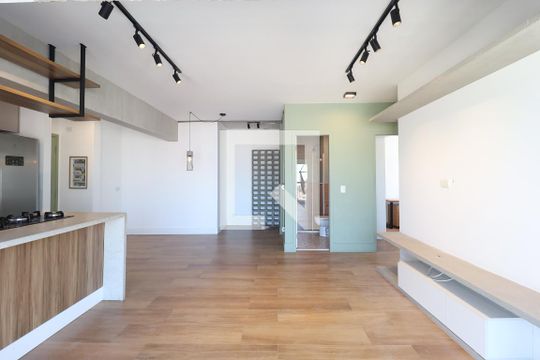Sala de apartamento à venda com 2 quartos, 73m² em Jardim Leonor Mendes de Barros, São Paulo