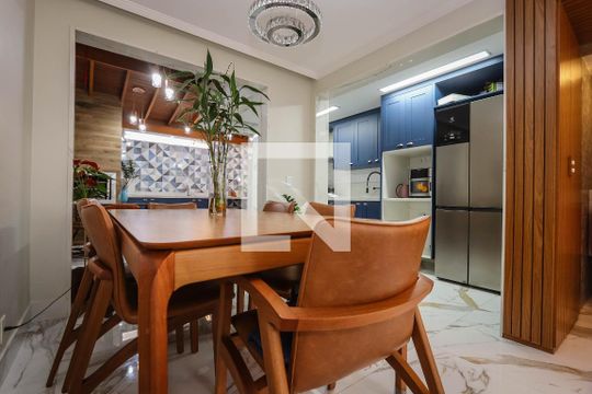 Sala de Jantar de casa de condomínio à venda com 3 quartos, 127m² em Jardim São Luís, São Paulo