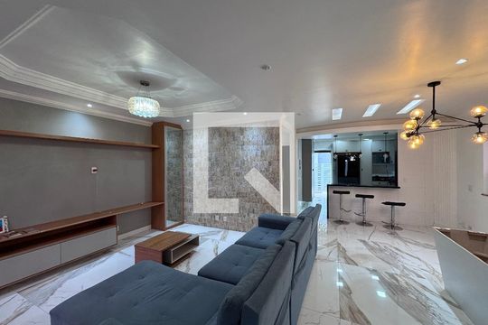 Sala de casa de condomínio para alugar com 5 quartos, 400m² em Recreio dos Bandeirantes, Rio de Janeiro