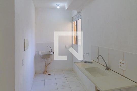 Cozinha e Área de Serviço de apartamento para alugar com 1 quarto, 42m² em Rio Branco, Canoas