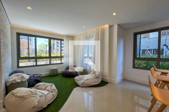 Área comum de apartamento à venda com 2 quartos, 69m² em City América, São Paulo