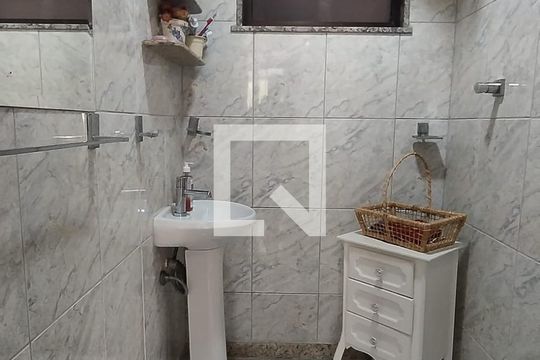 Lavabo de casa de condomínio à venda com 3 quartos, 172m² em Taquara, Rio de Janeiro