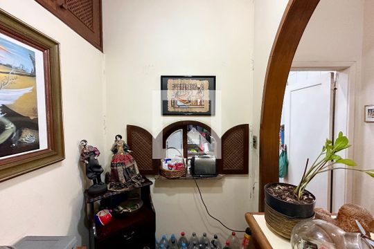 Sala de apartamento à venda com 2 quartos, 81m² em Laranjeiras, Rio de Janeiro
