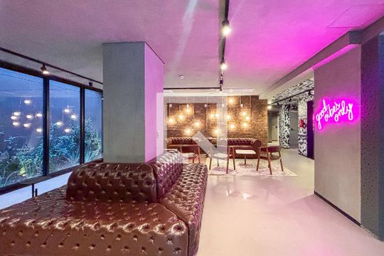 Área comum de kitnet/studio à venda com 1 quarto, 26m² em Cerqueira César, São Paulo