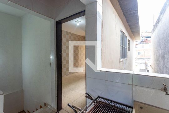 Casa 1 - Área de serviço de casa à venda com 2 quartos, 100m² em Vila Nogueira, Diadema