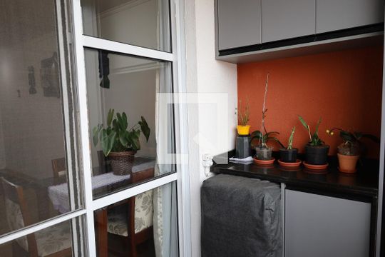 Varanda da Sala de apartamento à venda com 3 quartos, 70m² em Jardim Prudência, São Paulo