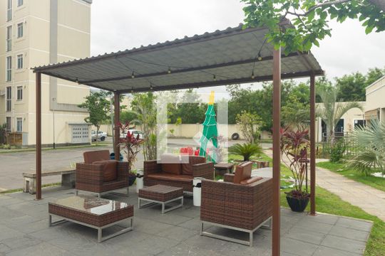 Área comum de apartamento para alugar com 2 quartos, 44m² em Campo Grande, Rio de Janeiro
