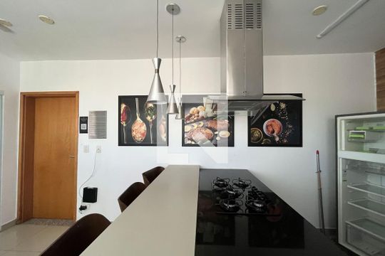 Área comum de apartamento para alugar com 2 quartos, 100m² em Vila Matias, Santos