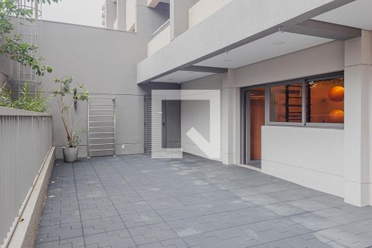 Área comum - Academia de kitnet/studio para alugar com 1 quarto, 25m² em Pinheiros, São Paulo