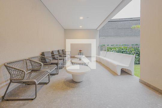Área comum - Piscina de kitnet/studio à venda com 1 quarto, 25m² em Pinheiros, São Paulo
