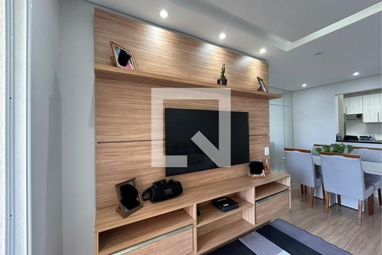 Sala de apartamento para alugar com 3 quartos, 81m² em Vila Amélia, São Paulo