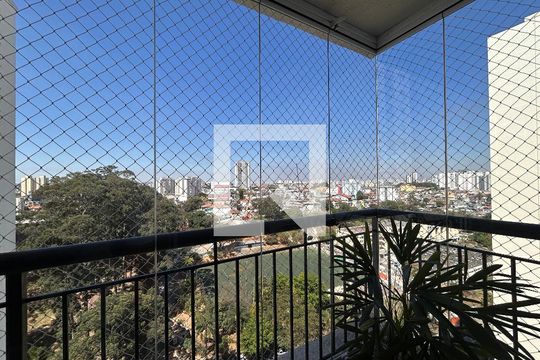 Varanda da Sala de apartamento para alugar com 3 quartos, 81m² em Vila Amélia, São Paulo