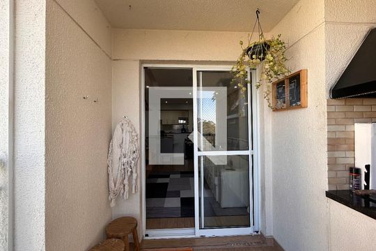 Varanda da Sala de apartamento para alugar com 3 quartos, 81m² em Vila Amélia, São Paulo