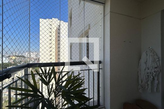 Varanda da Sala de apartamento para alugar com 3 quartos, 81m² em Vila Amélia, São Paulo