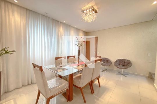 Sala de Jantar de apartamento à venda com 4 quartos, 223m² em Ana Lúcia, Sabará