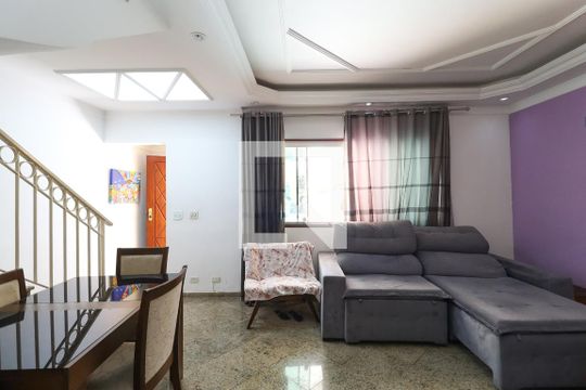 Sala de casa de condomínio à venda com 3 quartos, 114m² em Vila Santos, São Paulo