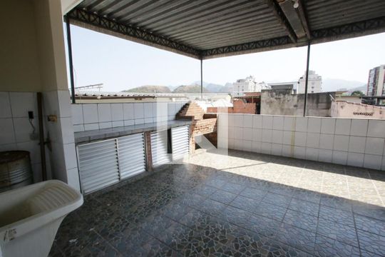 Terraço de casa à venda com 4 quartos, 194m² em Taquara, Rio de Janeiro