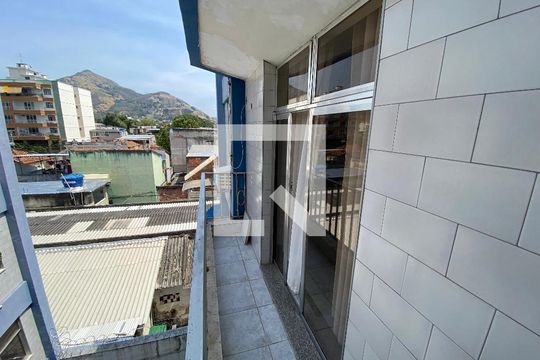 Varanda de apartamento à venda com 1 quarto, 62m² em Encantado, Rio de Janeiro