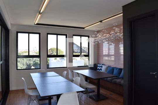 Área comumCoworking de apartamento à venda com 2 quartos, 73m² em Cabral, Curitiba