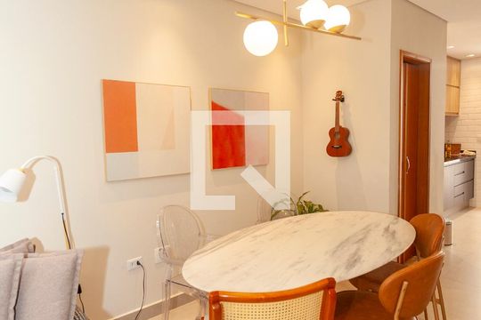 Sala de Jantar de casa à venda com 3 quartos, 120m² em Jardim Ernestina, São Paulo