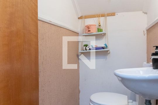 Lavabo de casa de condomínio à venda com 3 quartos, 53m² em Vila Santa Teresa, São Paulo