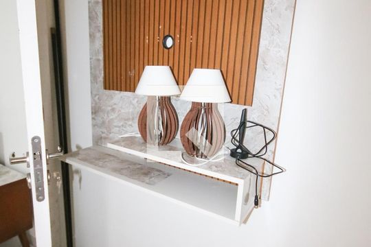 Sala de TV de apartamento para alugar com 2 quartos, 75m² em Vila Caiçara, Praia Grande
