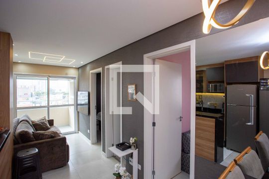 Sala de apartamento à venda com 2 quartos, 46m² em Centro, Diadema