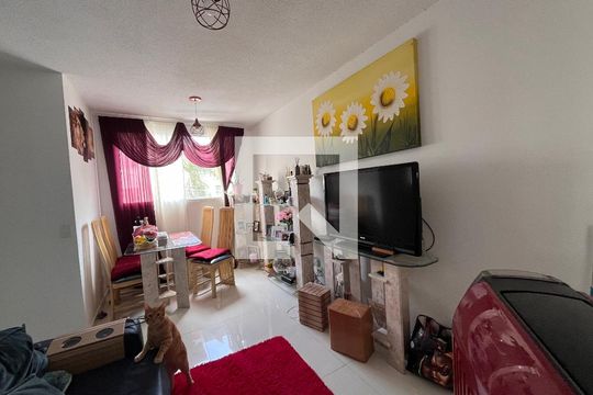 Sala de apartamento à venda com 3 quartos, 60m² em Vargem Pequena, Rio de Janeiro