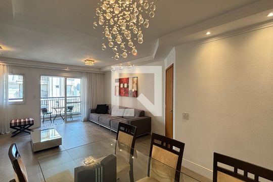 Sala de Jantar de apartamento à venda com 2 quartos, 97m² em Vila Bastos, Santo André