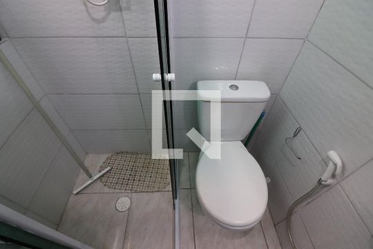 Banheiro da Suíte de casa à venda com 2 quartos, 128m² em Vila Planalto, São Bernardo do Campo